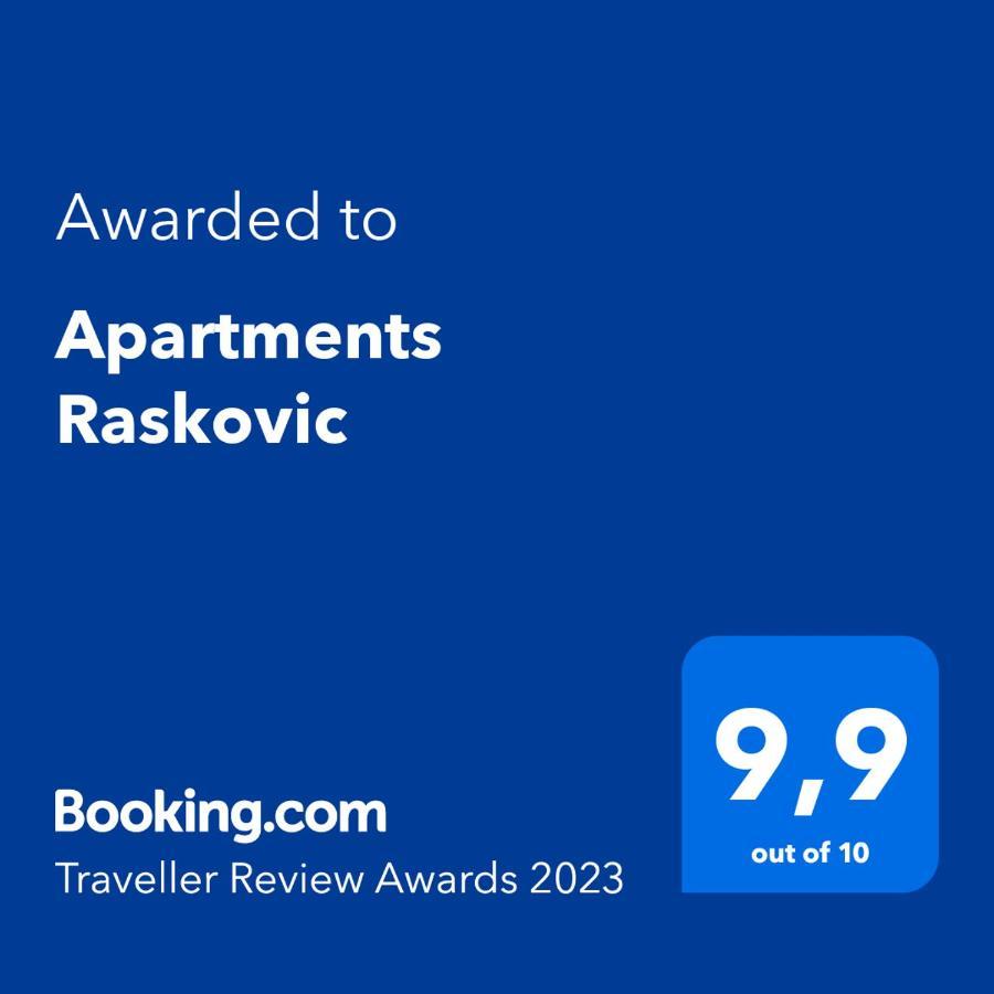 Apartments Raskovic Radanovići Zewnętrze zdjęcie